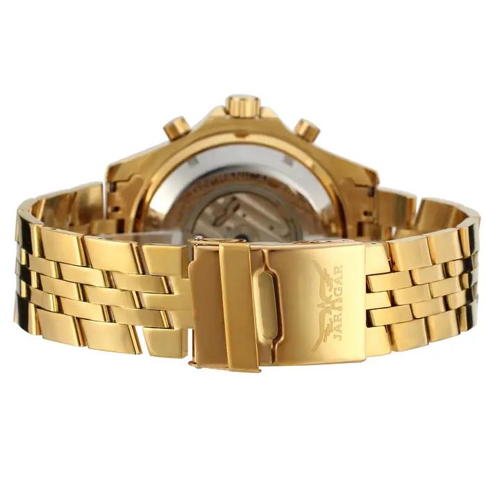 JARAGAR luxe 51mm cadran automatique mécanique Tourbillon montre pour hommes