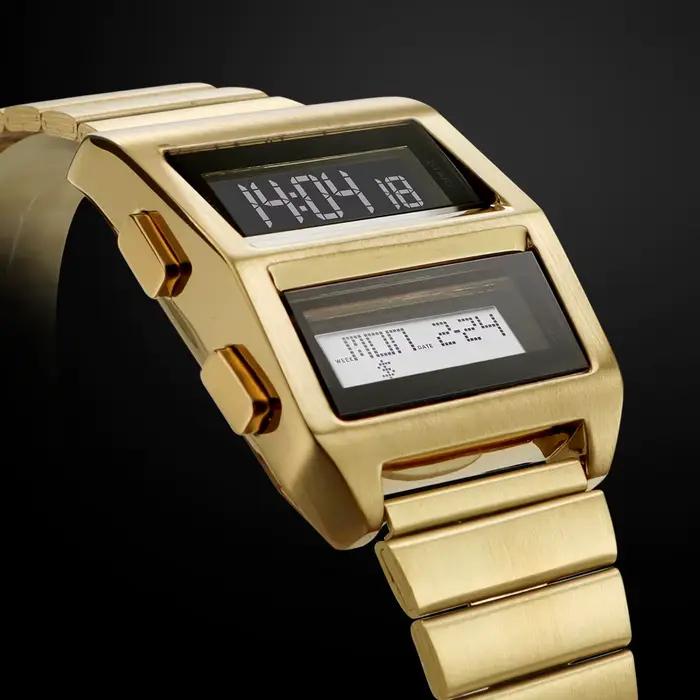 MEGIR rétro Cyberpunk pilote montre électronique pour hommes montre-bracelet de sport avec mouvement