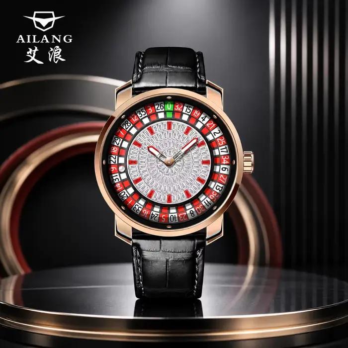 AILANG – montre mécanique entièrement automatique pour hommes