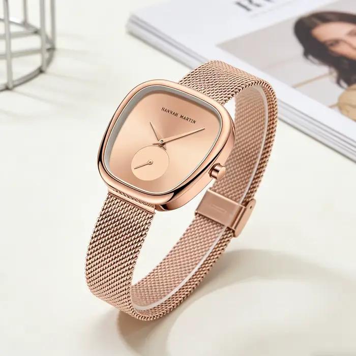 Montre pour femme en or rose