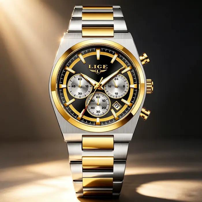 Montre chronographe pour homme LIGE