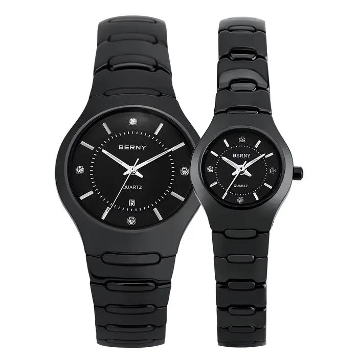 Montre à quartz en céramique BERNY pour homme/femme