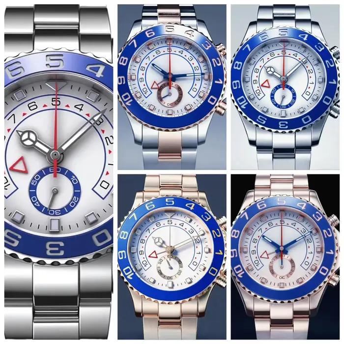 Montres mécaniques automatiques pour hommes personnalisées de 44 mm