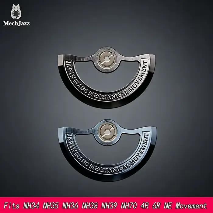 Système oscillant automatique squelette pour mouvements de montre Seiko NH34 NH35 NH36 NH37 4R 6R Série NH - Pièces de modification