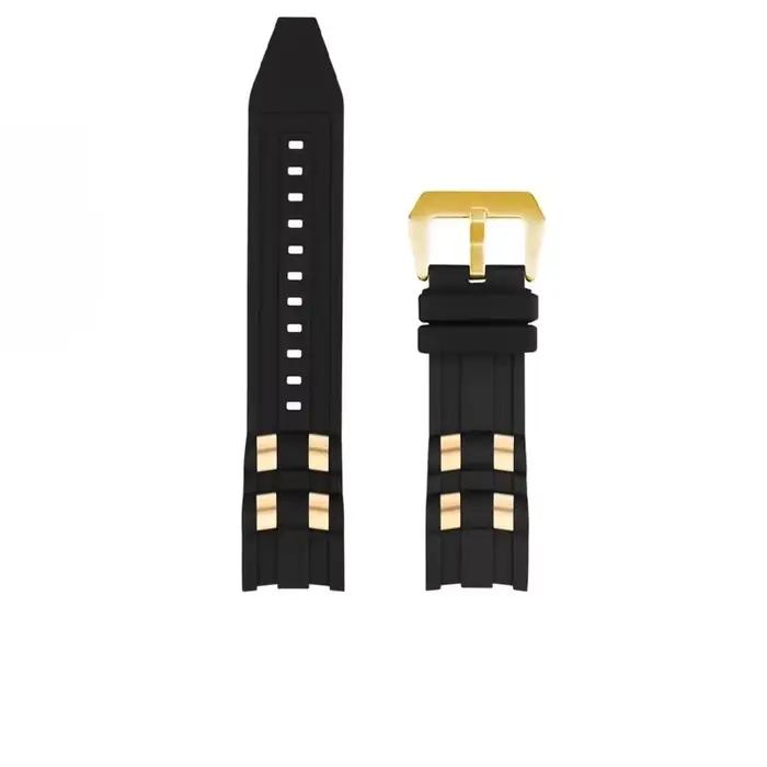 Bracelet en caoutchouc pour montre Invicta Russian Professional Divers acier inoxydable confortable résistant à l'eau pour homme et femme occasions spéciales