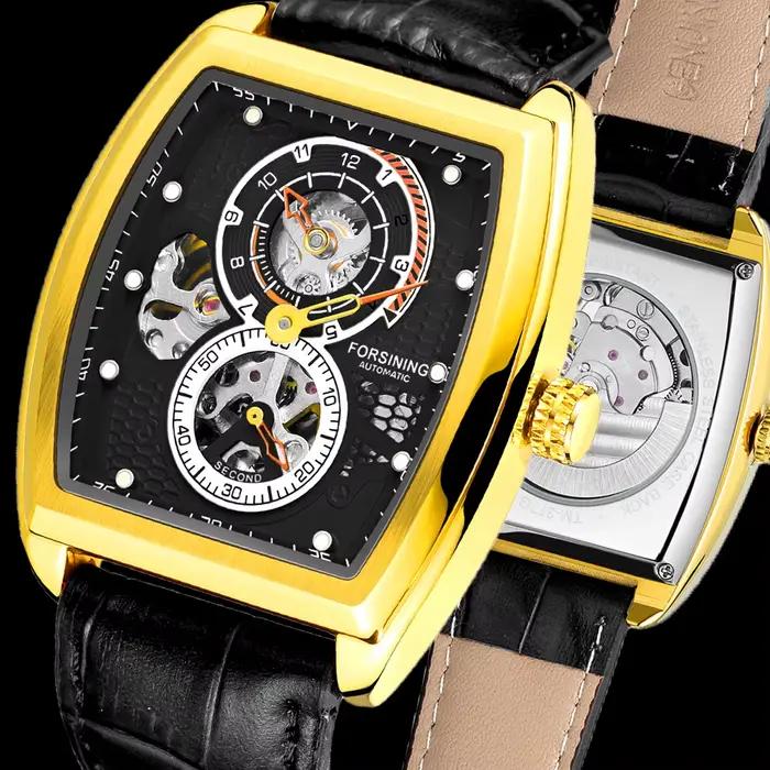 Montre-bracelet mécanique automatique étanche pour homme