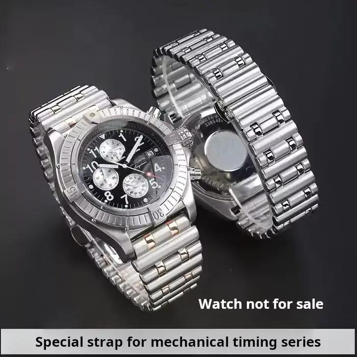 Bracelet de montre en acier inoxydable pour homme