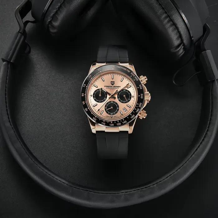Montres Pagani Design 2026 Montres-bracelets à Quartz pour Hommes Chronographe Élégant en Acier Inoxydable Occasions Spéciales