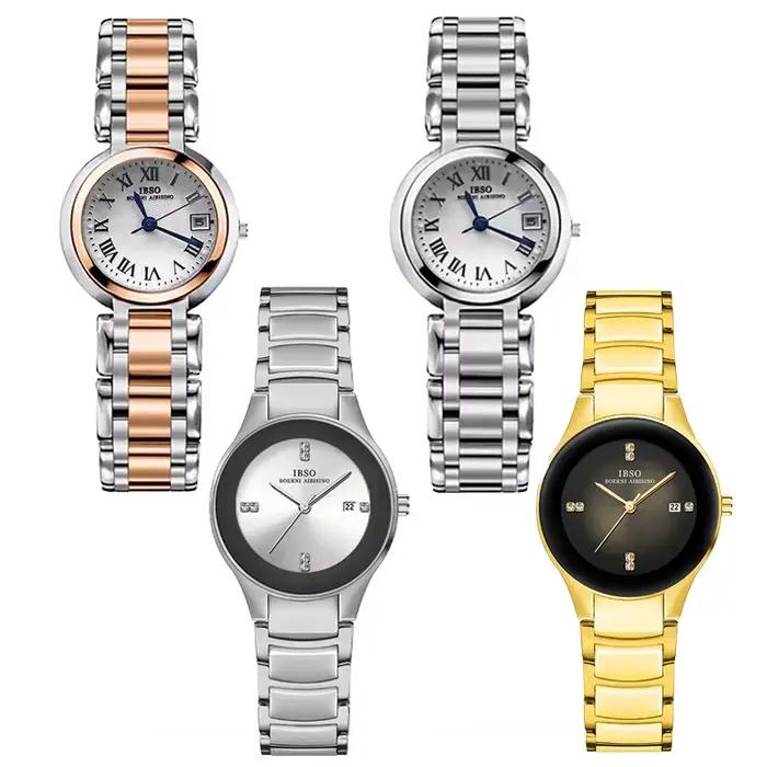 Montre-bracelet en acier inoxydable pour femme