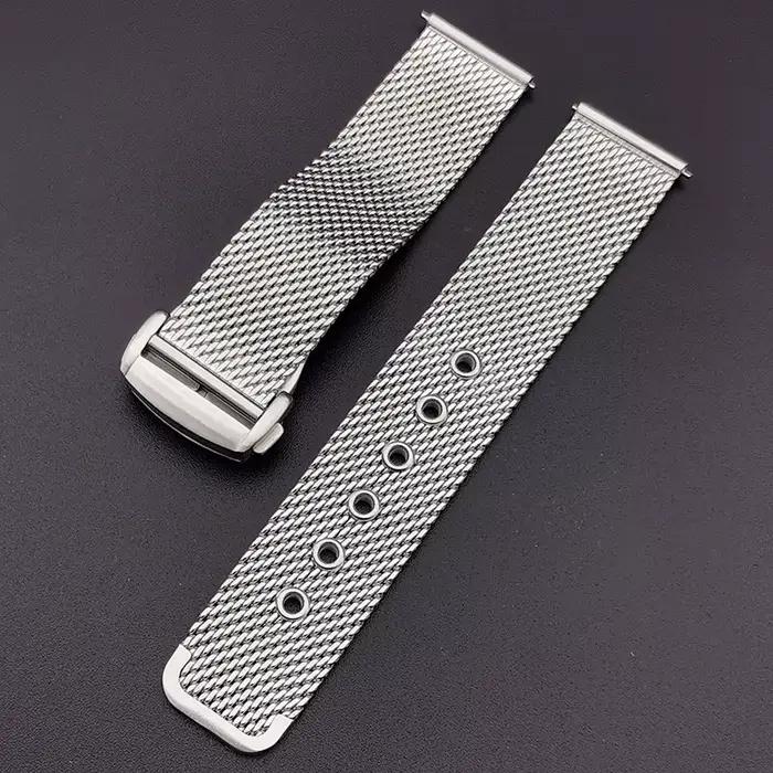 Bracelet en maille de luxe en acier inoxydable pour Omega Seam84