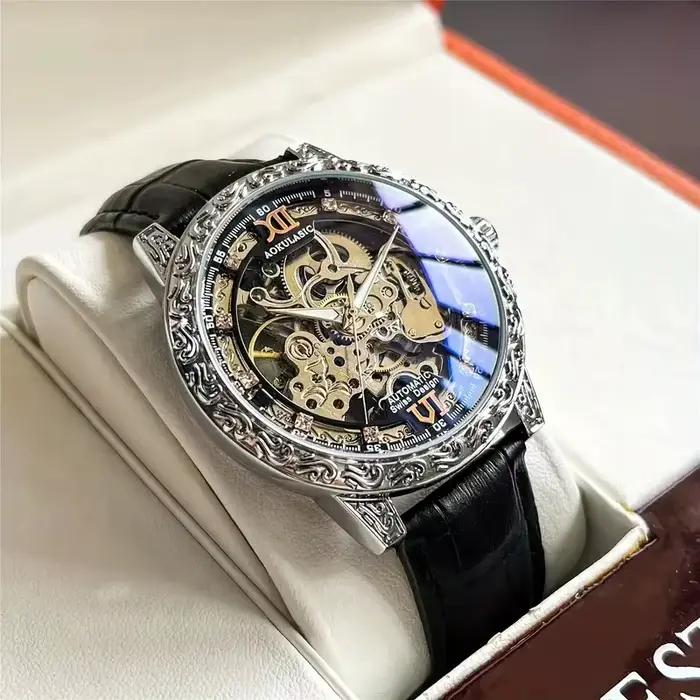 Nouvelle montre mécanique automatique de luxe légère et de haute qualité pour homme