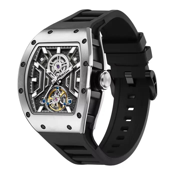 Montre mécanique automatique Daniel Gorman Chance 2026 édition limitée pour homme et femme, bracelet en silicone, mouvement automatique, résistance à l'eau 3 bars, boîtes incluses