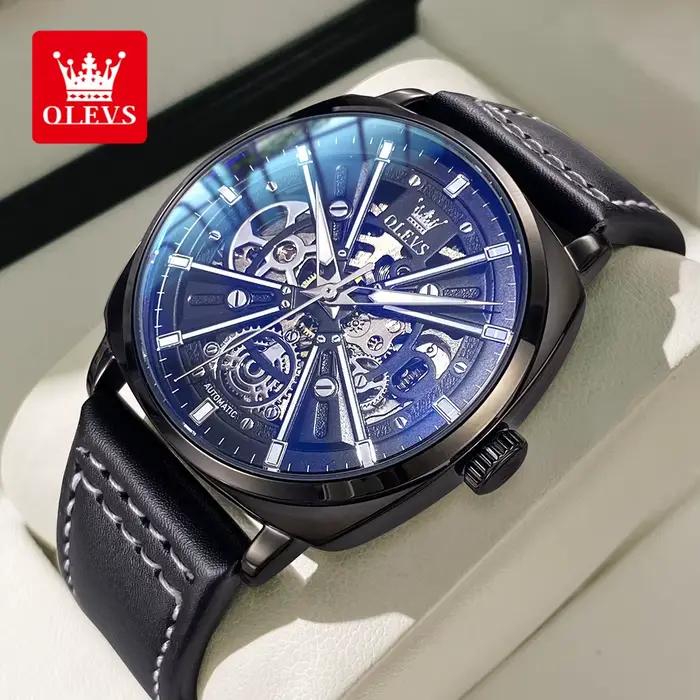 OLEVS 6685 montre pour hommes mécanique automatique Original haut de gamme montres