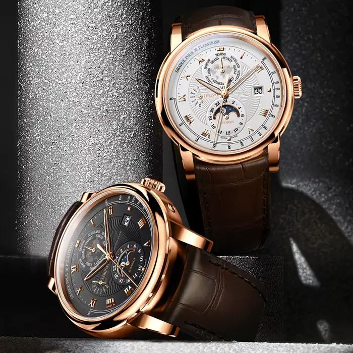 LOBINSettlement-Montre mécanique automatique pour homme
