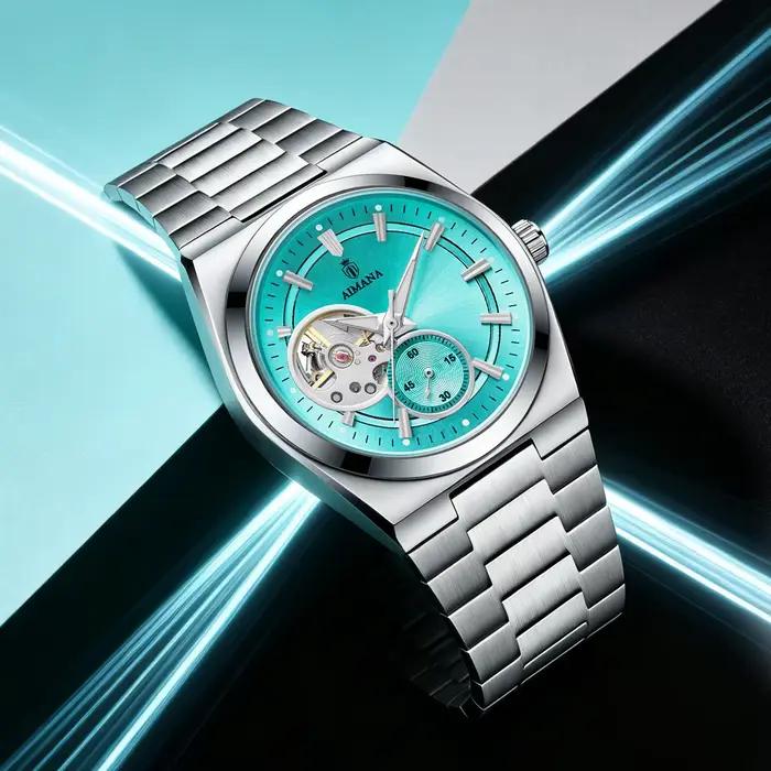 AIMANA Montre mécanique automatique pour homme