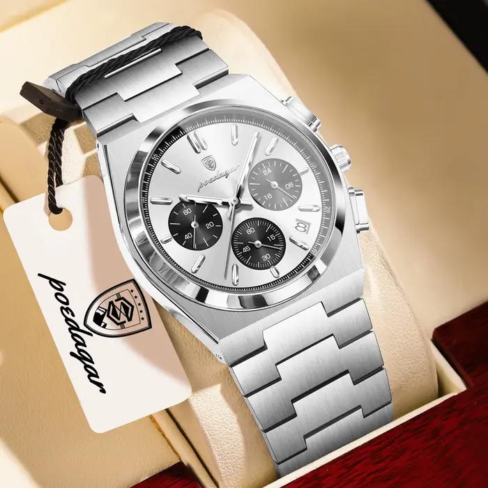 Montre chronographe pour homme POEDAGAR