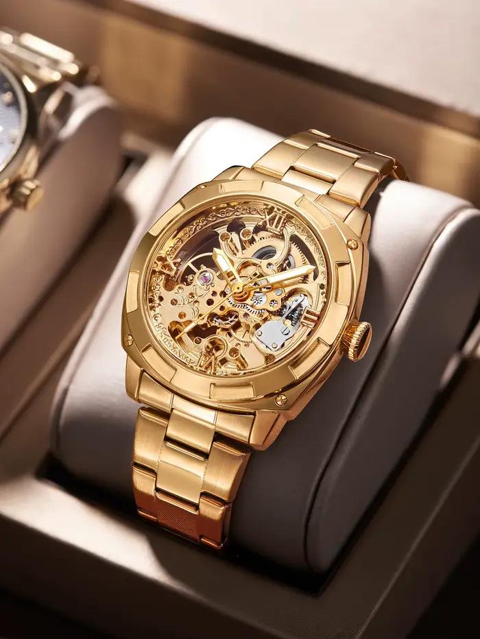 LONGLUX 2025 Nouvelle Montre Mécanique Automatique pour Homme