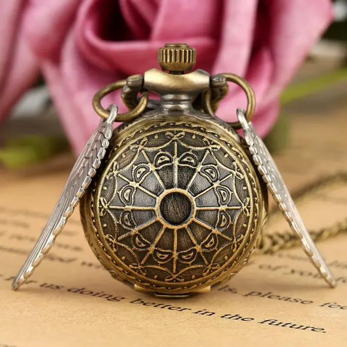 Montre de poche à Quartz en Bronze
