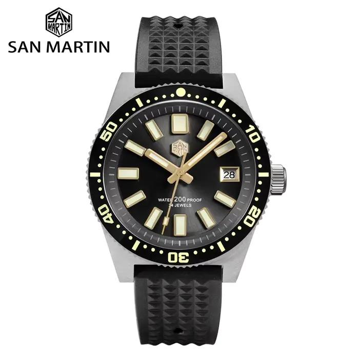 San Martin – montre de plongée officielle pour hommes