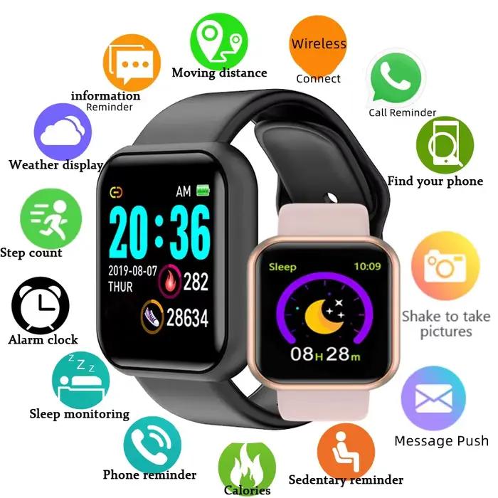 Montre Intelligente Multicolore Enfant Sport Numérique Avec Fonction Alerte Et Affichage De La Semaine Occasions Spéciales Activité Physique