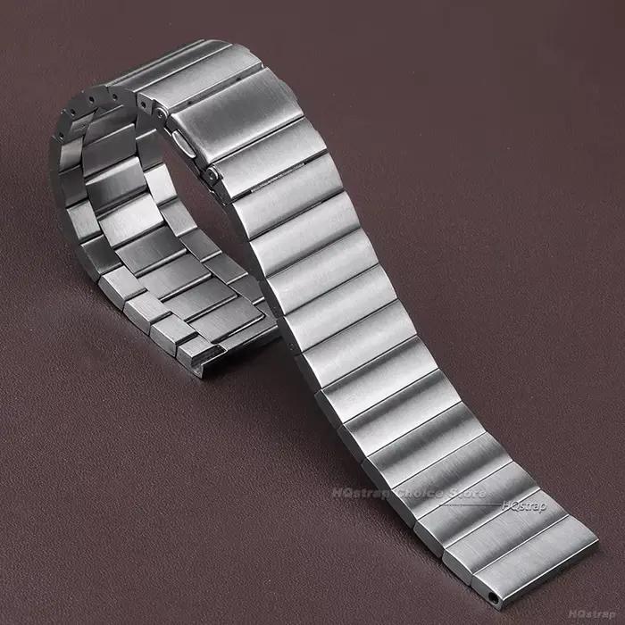 Bracelet en acier inoxydable massif pour Seiko