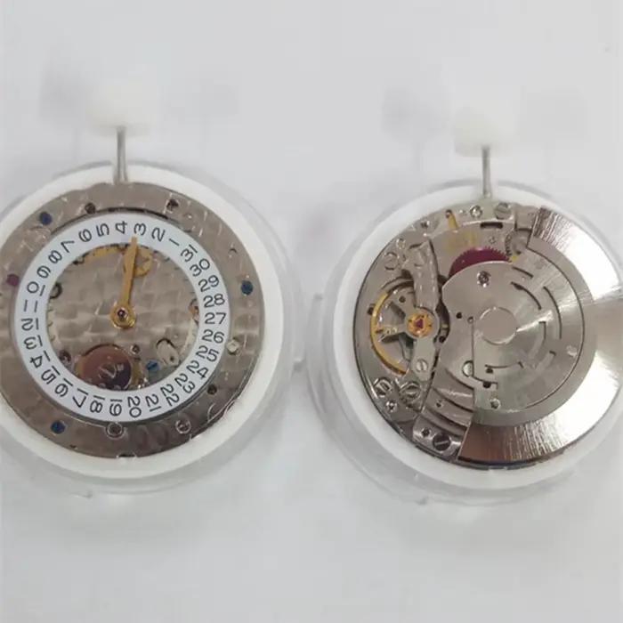 Mouvement mécanique automatique Dandong Super VR3135 avec balancier bleu