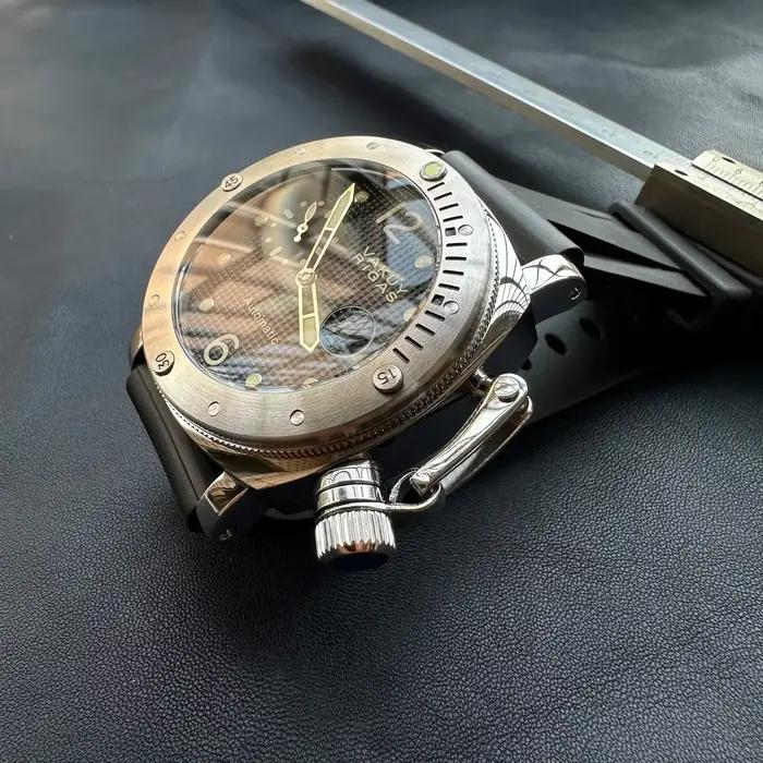 Montre mécanique automatique HEIMDALLR pour hommes résistante à l'eau de 200 mètres avec mouvement Seagull ST25 pour occasions spéciales et aventures en mer