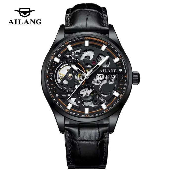 Montre mécanique squelette pour homme de la marque AILANG