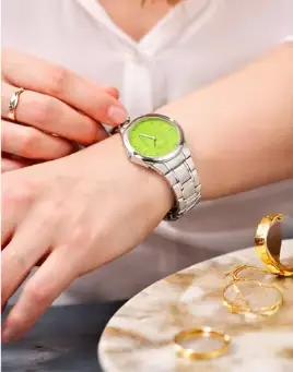 Montre Gorman pour femme avec cadran rouge Dopamine