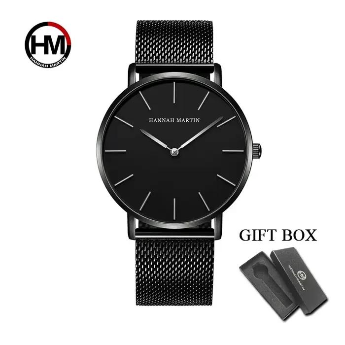Montre à quartz simple de marque HANNAH MARTIN TOP
