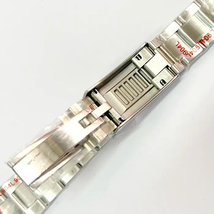 Bracelet présidentiel solide en argent