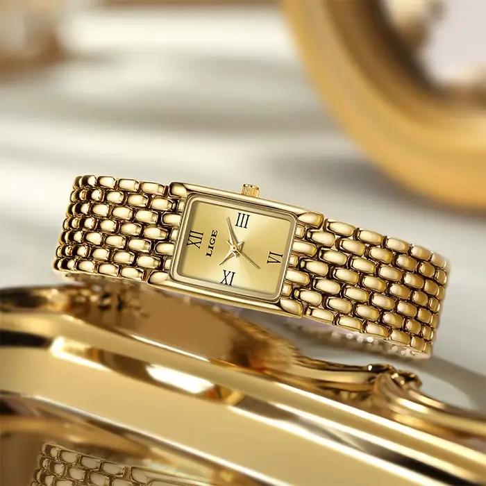 LIGE 2025 nouvelle montre pour femme en or