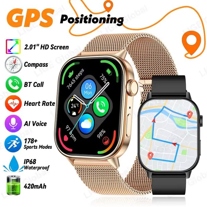 Montre connectée GPS LIGE 2026 pour femmes