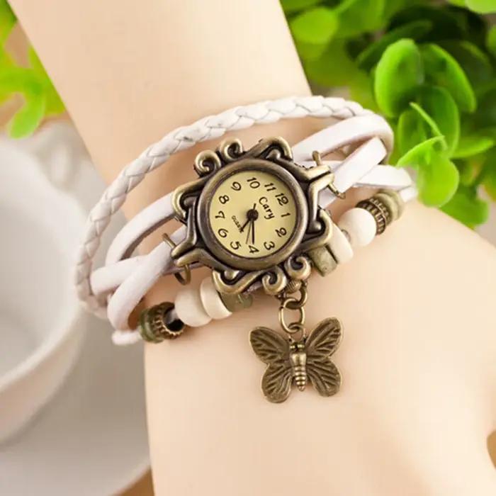 Mode élégante dames robe montres Vintage