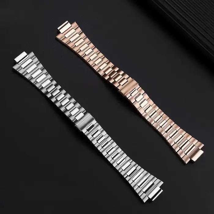 Bracelet de montre en acier petconvexe Hi-Q