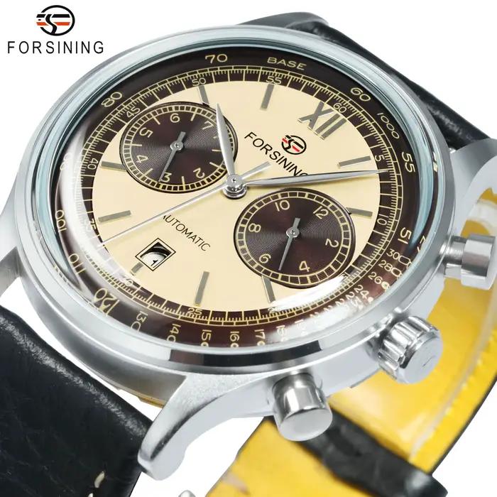 Forsining – montre mécanique rétro classique pour hommes
