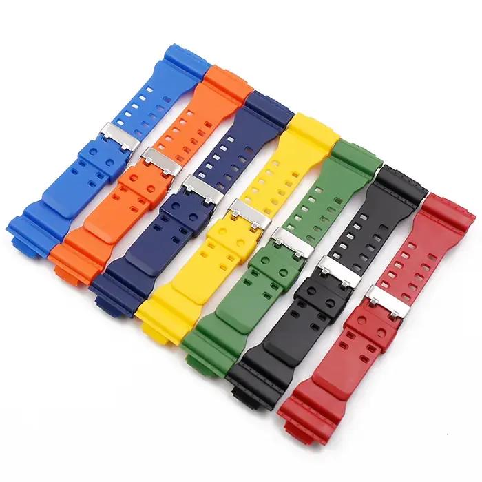 Bracelet en résine multi-documents pour G-SHOCK GA-110GB GA-100 GD120 Revenu 400 Acier GA-700 strucon PU