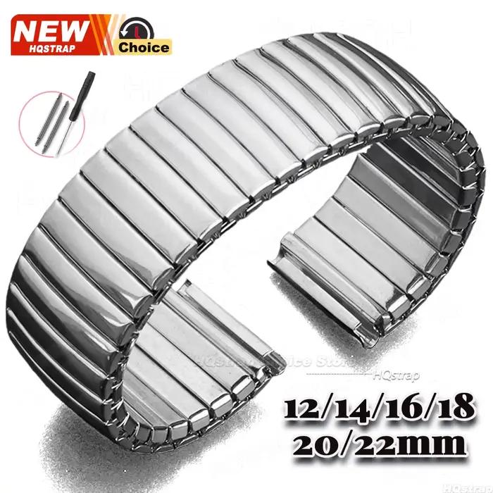 Nouveau Bracelet élastique 12mm 14mm 16mm 18mm 20mm 22mm