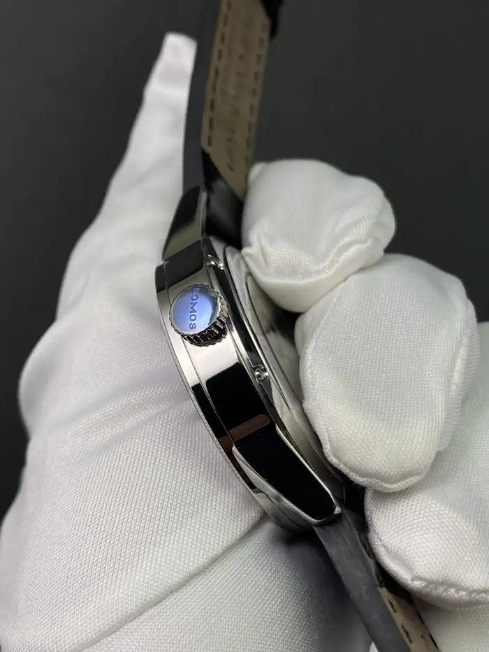 Bauhaus Design heure mondiale Style automatique mécanique montre pour hommes décontracté Gentleman