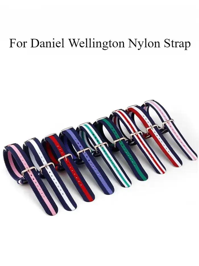 Bracelets de montre en nylon respirant pour hommes et femmes