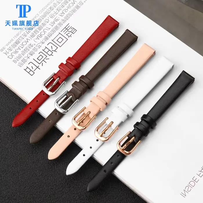 Bracelet de montre en cuir 9mm