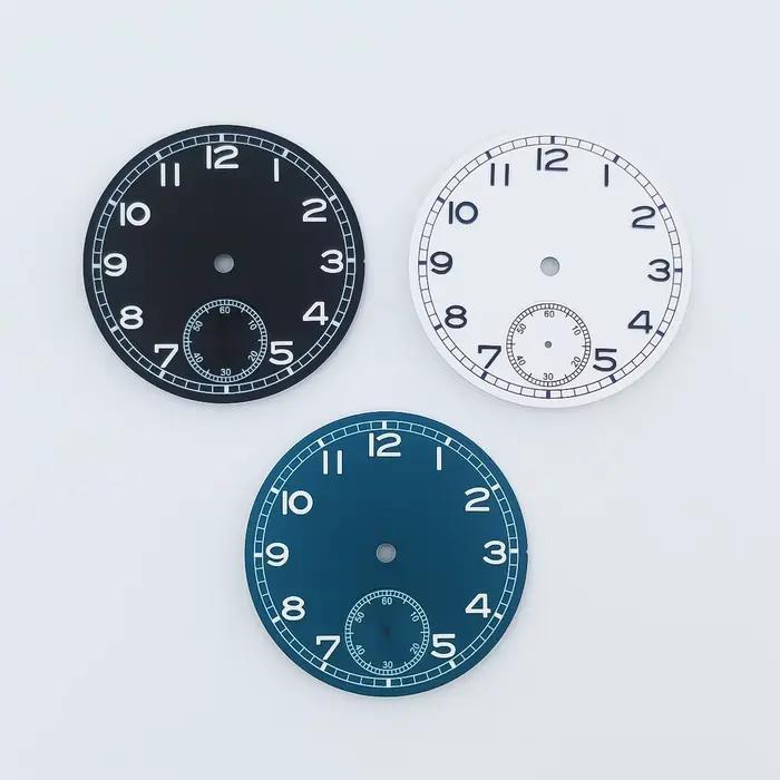 Cadran de montre Manbushijie 37 mm noir
