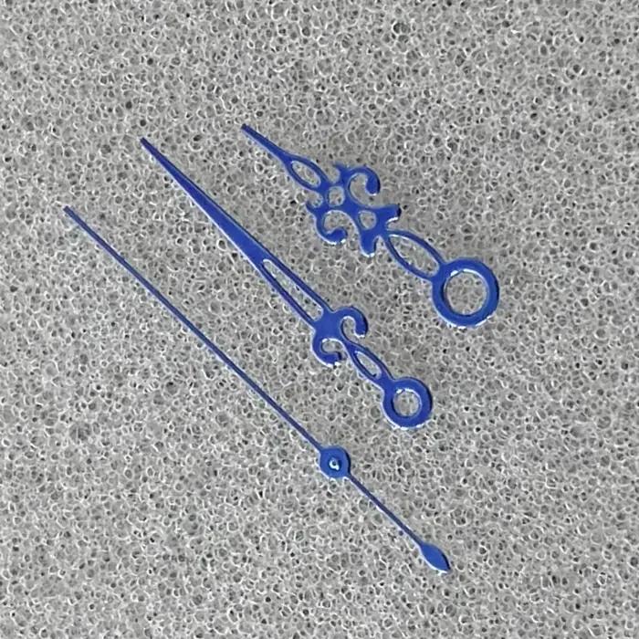 Aiguilles de montre en forme de flocon de neige or Rose bleu argent NH35