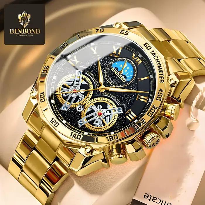 Montre à Double Tourbillon pour hommes