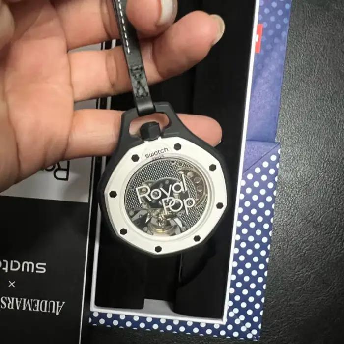 Montre authentique AP SWATCH bracelet en quartz logo Swatch réplique 11 montre de poche Royal Oak cadeau anniversaire exquis anime film série collectionnée