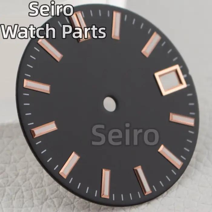 Cadran et aiguilles Sunburst NH35 pour mouvement automatique Datejust NH35/NH36