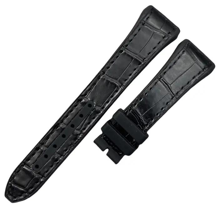Bracelet de montre Franck Muller V32 V41 V45 en cuir de caoutchouc et alligator largeur 12mm 14mm 16mm pour homme et femme occasions spéciales