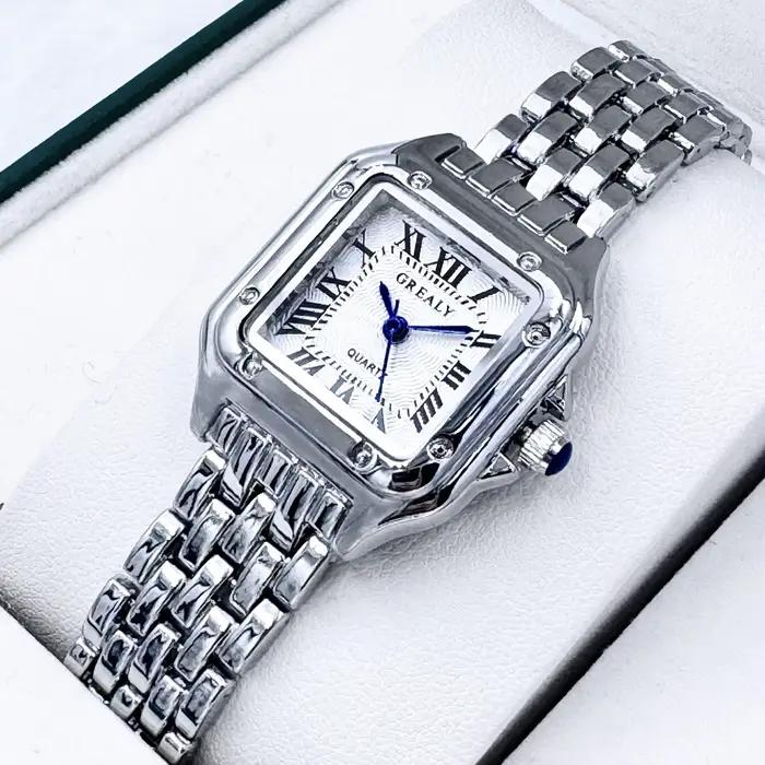 Nouvelles femmes montre lumière marque de luxe affaires or acier inoxydable dames mode montres à Quartz femme horloge Bracelet montre-Bracelet