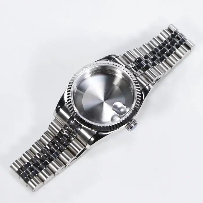 Montre en acier inoxydable 316L avec verre saphir bombé pour homme et femme occasions spéciales et quotidiennes
