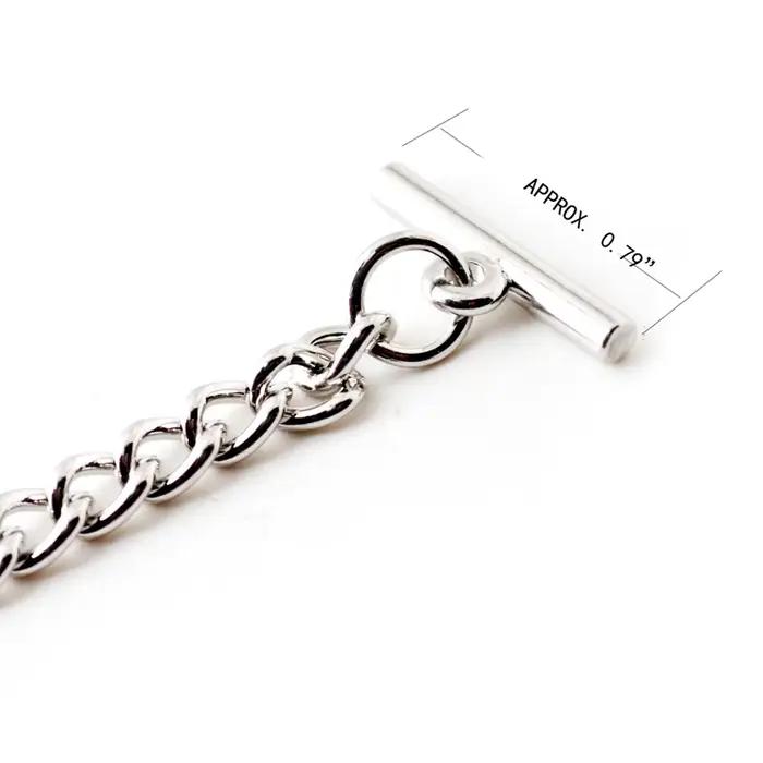 Chaîne de montre de poche en métal pour hommes